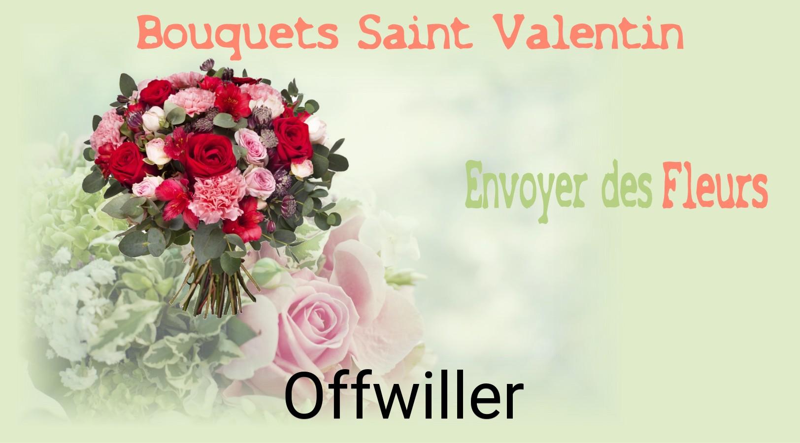 Roses de Saint-Valentin livrées à Offwiller